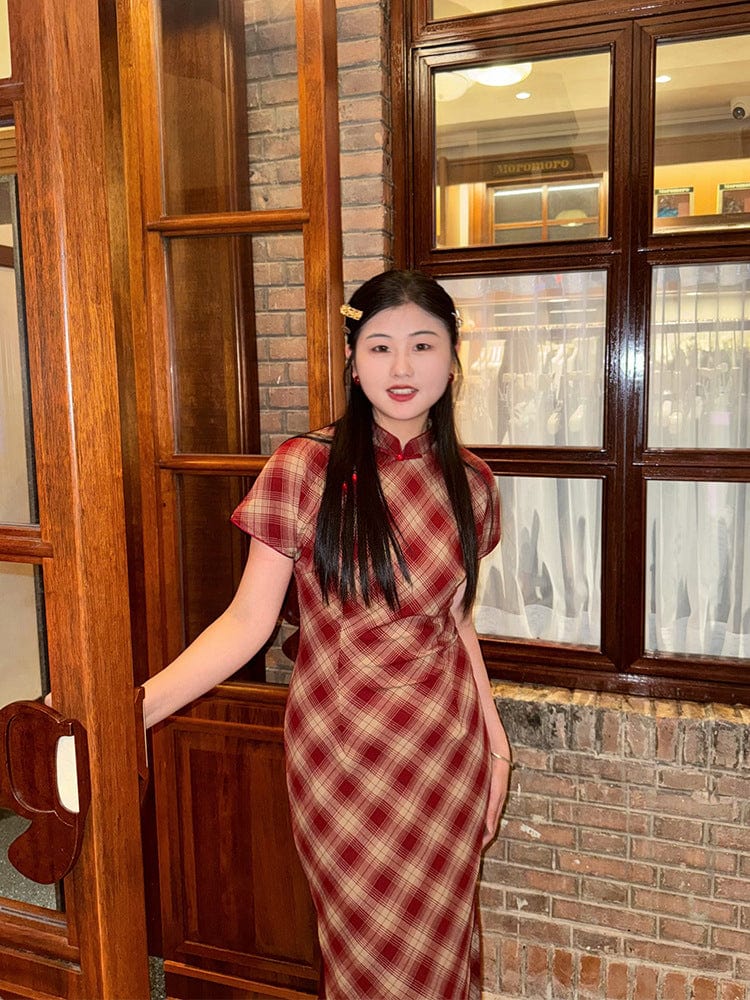 casual chinese dress Chinese Traditional Qipao Dress Women Silk Satin Cheongsam Navy Blue Party Gown
