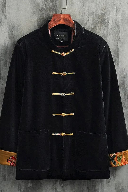 Beth and Brian Qipao-TS Velvet Chinese Tang Suit Jacket