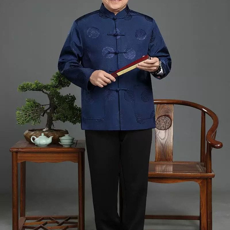 Beth and Brian Qipao-ZSJP Silk satin fabric, Chinese Tang Suit Jacket