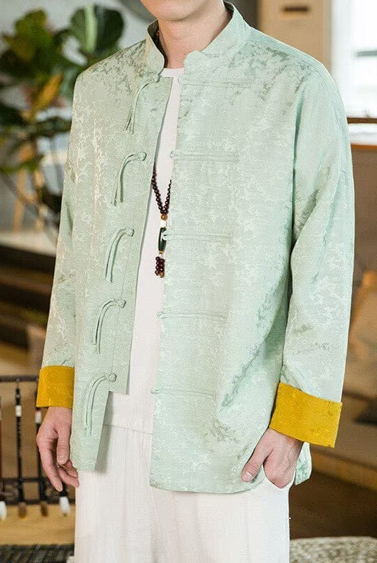 Beth and Brian Qipao-TS Spring collection, Cotton fabric Chinese Tang Suit Jacket