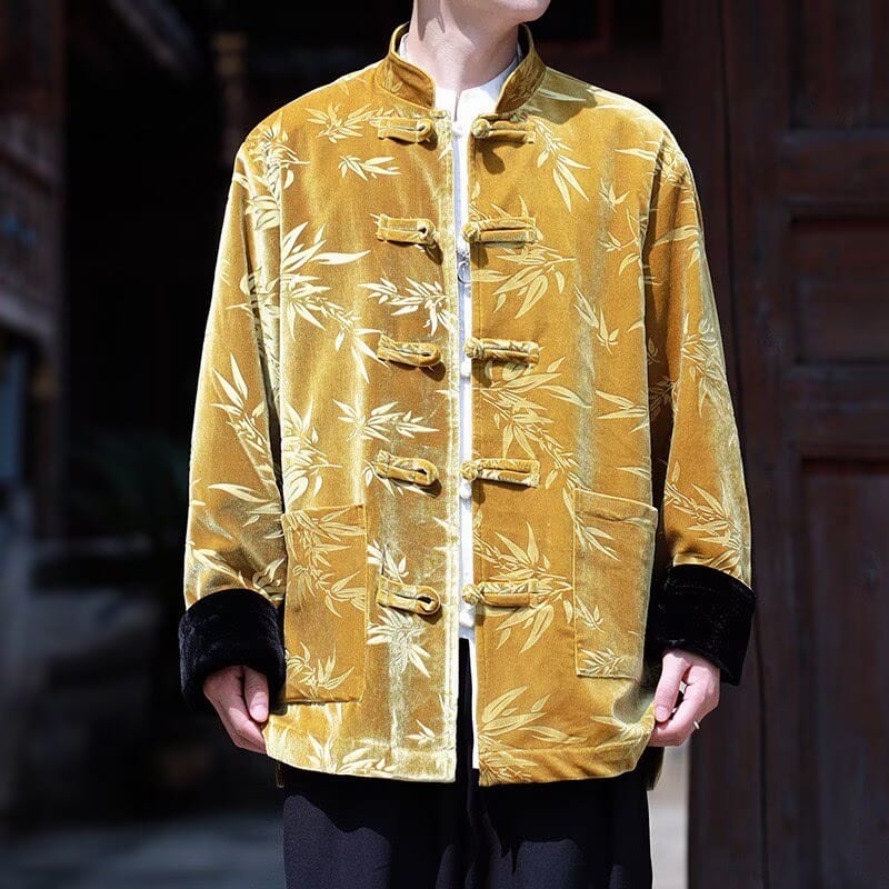 Beth and Brian Qipao-QT Velvet thick Chinese Tang Suit Jacket