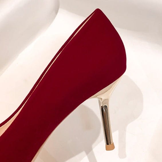 Beth and Brian Qipao- XD Floral embroidery, Chinese Wedding Women's Shoes