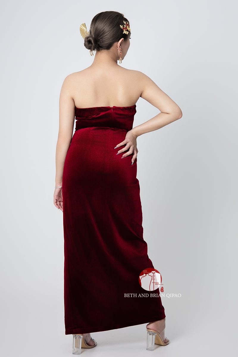 Beth and Brian Qipao - SD long Qipao