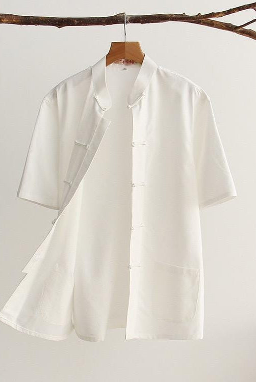 Cotton fabric, Tang suit shirt, Chinese kung fu shirt