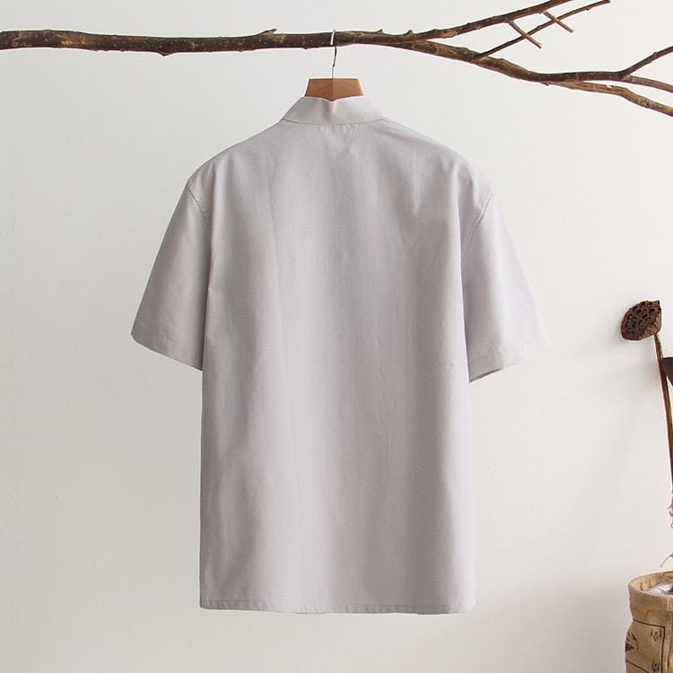Cotton fabric, Tang suit shirt, Chinese kung fu shirt
