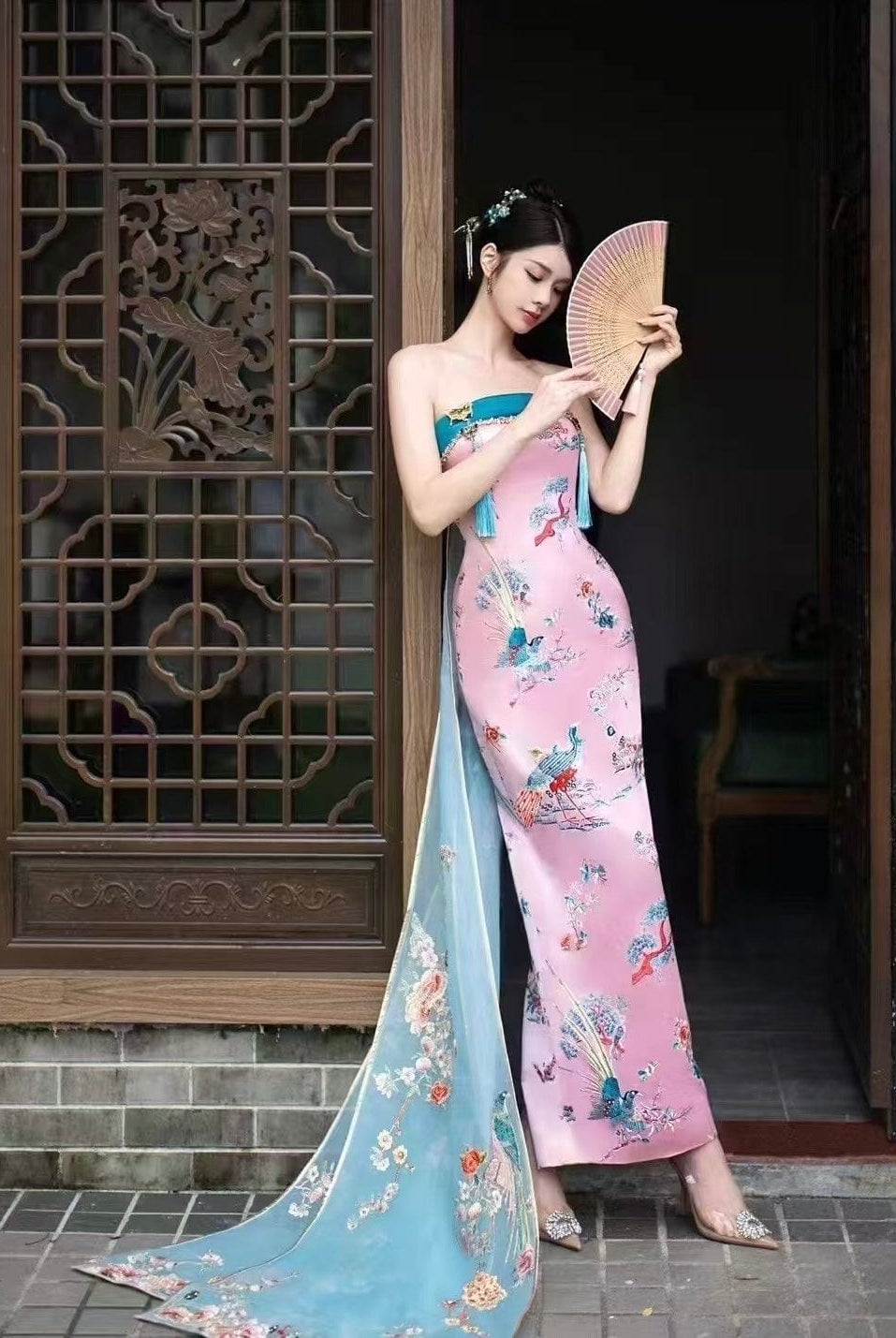 Pageant and Prom Qipao Beth&Brian Qipao Pageant and Prom Qipao Beth&Brian Qipao