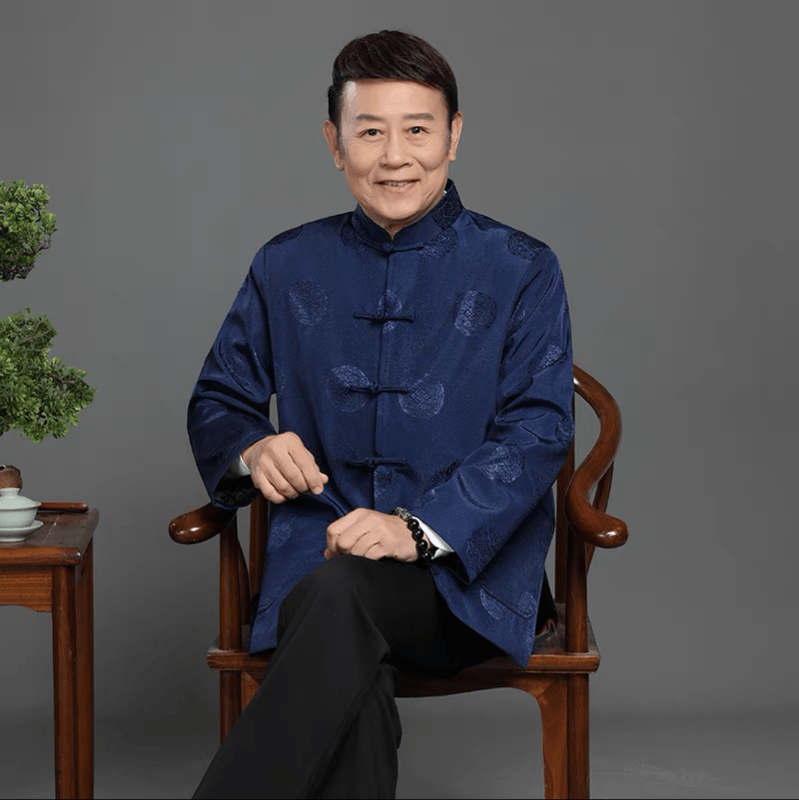 Beth and Brian Qipao-ZSJP Silk satin fabric, Chinese Tang Suit Jacket