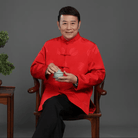Beth and Brian Qipao-ZSJP Silk satin fabric, Chinese Tang Suit Jacket