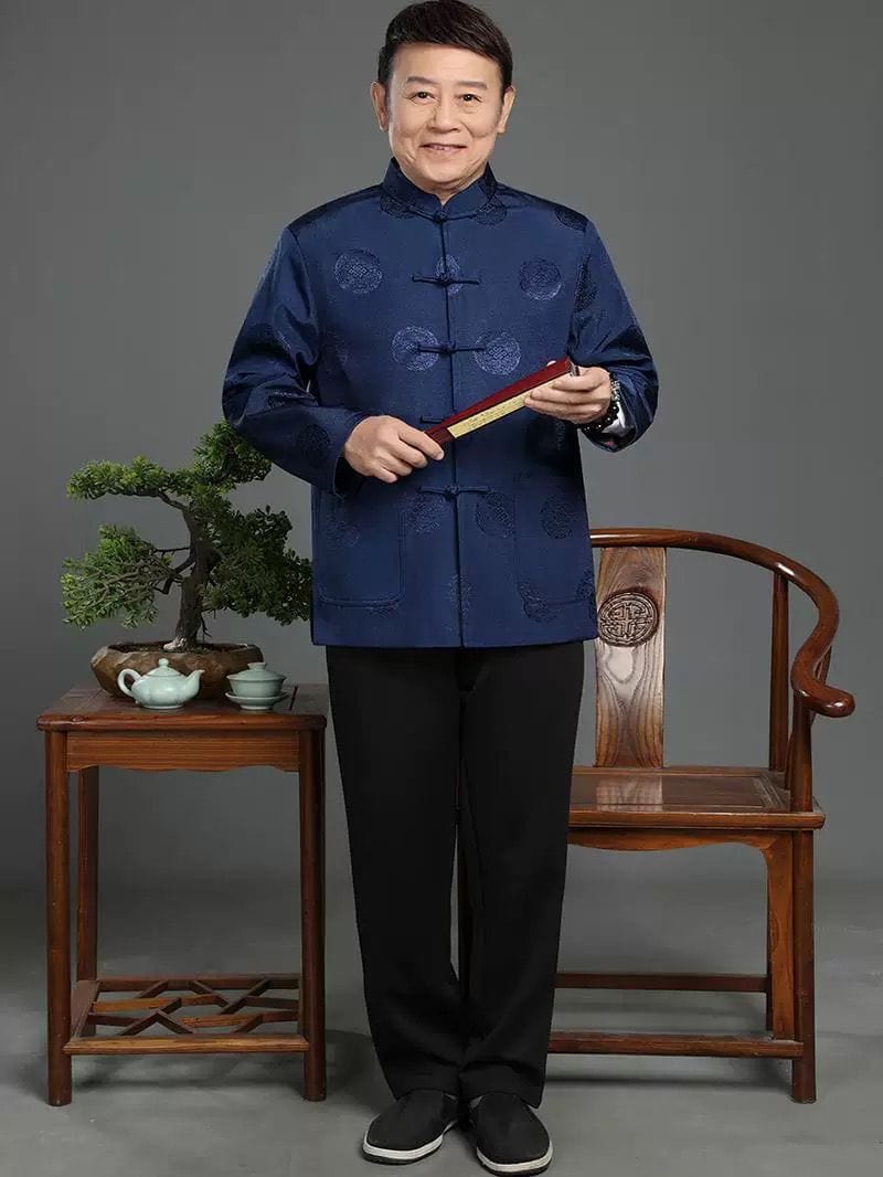 Beth and Brian Qipao-ZSJP Silk satin fabric, Chinese Tang Suit Jacket
