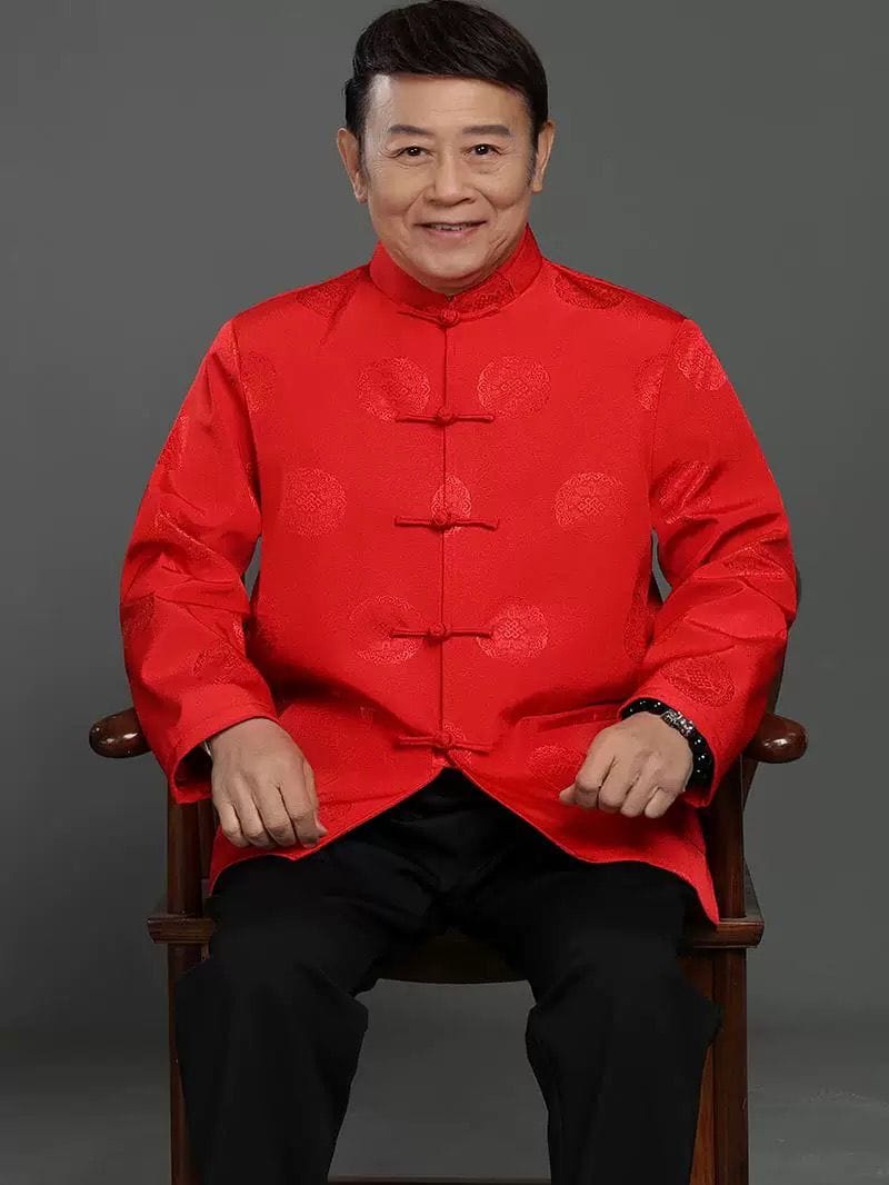 Beth and Brian Qipao-ZSJP Silk satin fabric, Chinese Tang Suit Jacket