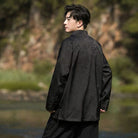 Beth and Brian Qipao-XLB Floral pattern, Men's Chinese tunic Suit Jacket, Chinese tang suit Jacket