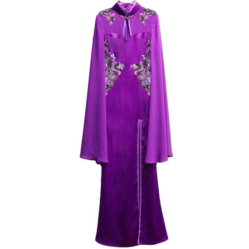 Beth and Brian Qipao-CJH Chinese prom dress, evening long plus size Cheongsam