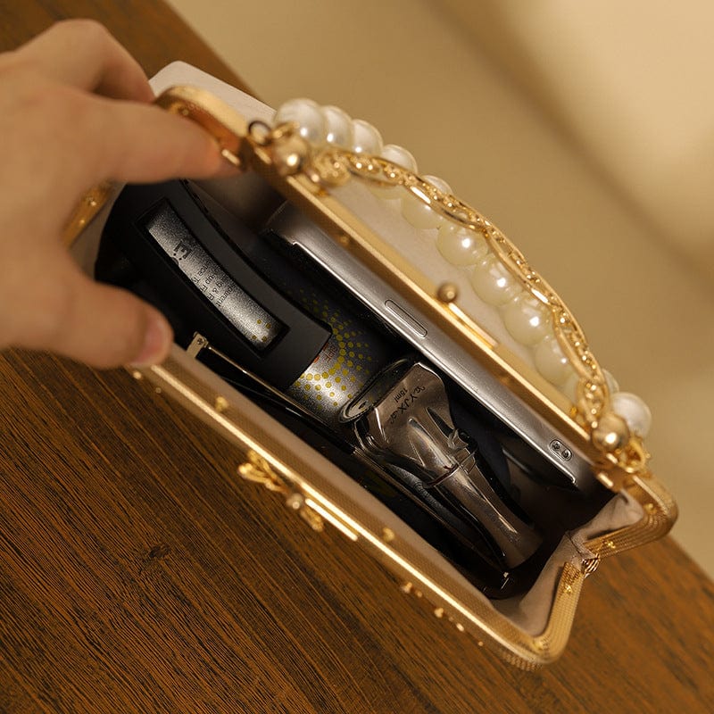 Beth and Brian Qipao-CY Hand-made, Floral and butterfly embroidery, hand-made Chinese Style Qipao bag