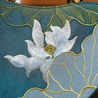 Beth and Brian Qipao-CY Hand-made, Embroidered Wooden Handle Chinese Style Tote Bag, Chinese style Qipao bag