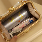 Beth and Brian Qipao-CY Hand-made, floral embroidery, hand-made Chinese Style Qipao bag