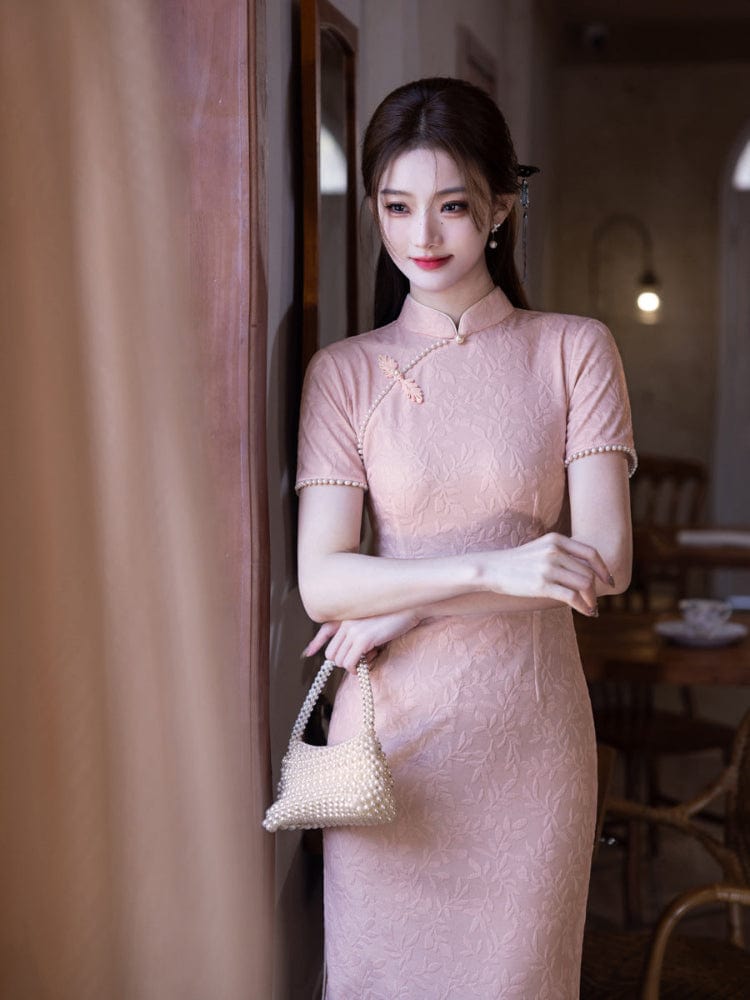 Beth and Brian Qipao-MYJ Summer collection, daily midi Cheongsam
