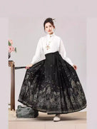 Beth and Brian Qipao-LZ Ming Dynasty, long MaMian Qun set 馬面裙套裝