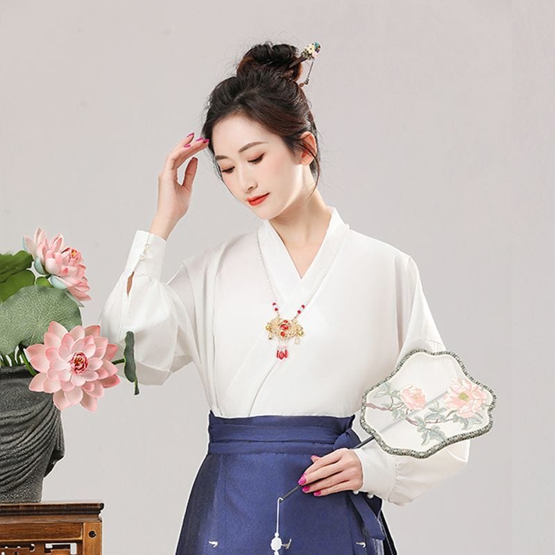 Beth and Brian Qipao-LZ Ming Dynasty, long MaMian Qun set 馬面裙套裝