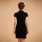 Beth and Brian Qipao - SD Exclusive designer collection, black mini Qipao