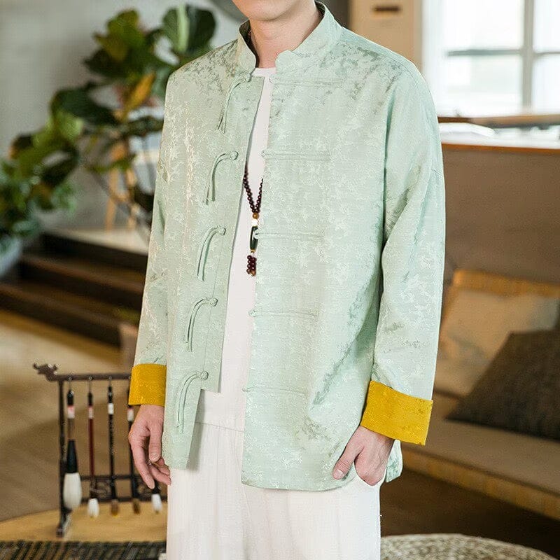 Beth and Brian Qipao-TS Spring collection, Cotton fabric Chinese Tang Suit Jacket