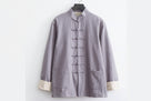 Beth and Brian Qipao-SY Cotton&linen fabric Tang suit set