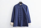 Beth and Brian Qipao-SY Cotton&linen fabric Tang suit set