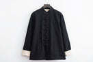 Beth and Brian Qipao-SY Cotton&linen fabric Tang suit set