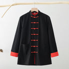 Beth and Brian Qipao-SY Cotton&linen fabric Tang suit set