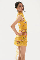 Beth and Brian Qipao-FYW Selena Cake Skirt Hem mini Cheongsam