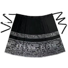 Beth and Brian Qipao-MZ Ming Dynasty, Subtle Oriental Style, long MaMian Qun set 馬面裙