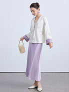 Beth and Brian Qipao-ZHT Sophia Reversible Butterfly Embroidery Satin Cheongsam Jacket