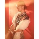 Beth and Brian Qipao-LSB Faux Fur Qipao Shawl