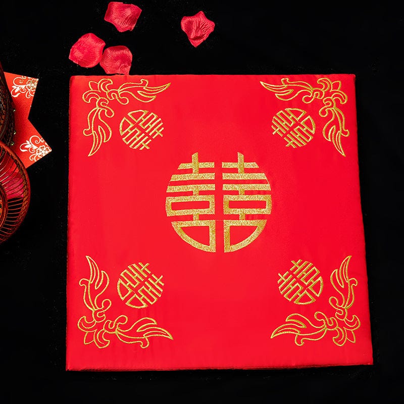 Beth and Brian Qipao-LSB Wedding Tea Ceremony Kneeling Cushion