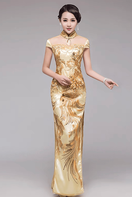 Modern Qipao Dresses Contemporary Cheongsam for Weddings & Events Beth&Brian Qipao Modern Qipao Dresses Contemporary Cheongsam for Weddings & Events Beth&Brian Qipao