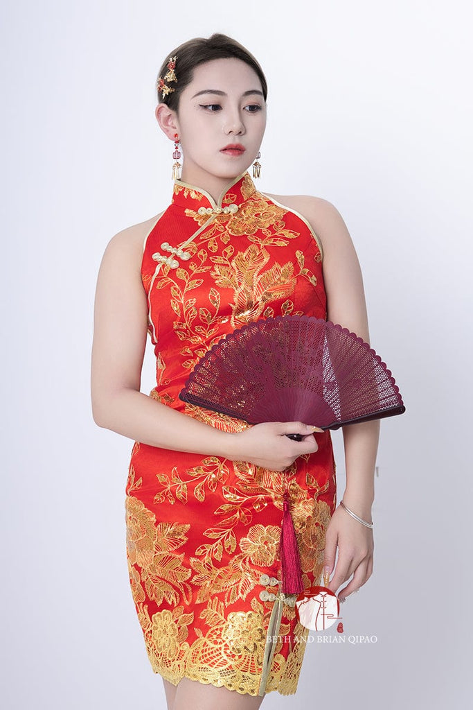 Beth and Brian Qipao-Exclusivedesigner short Qipao