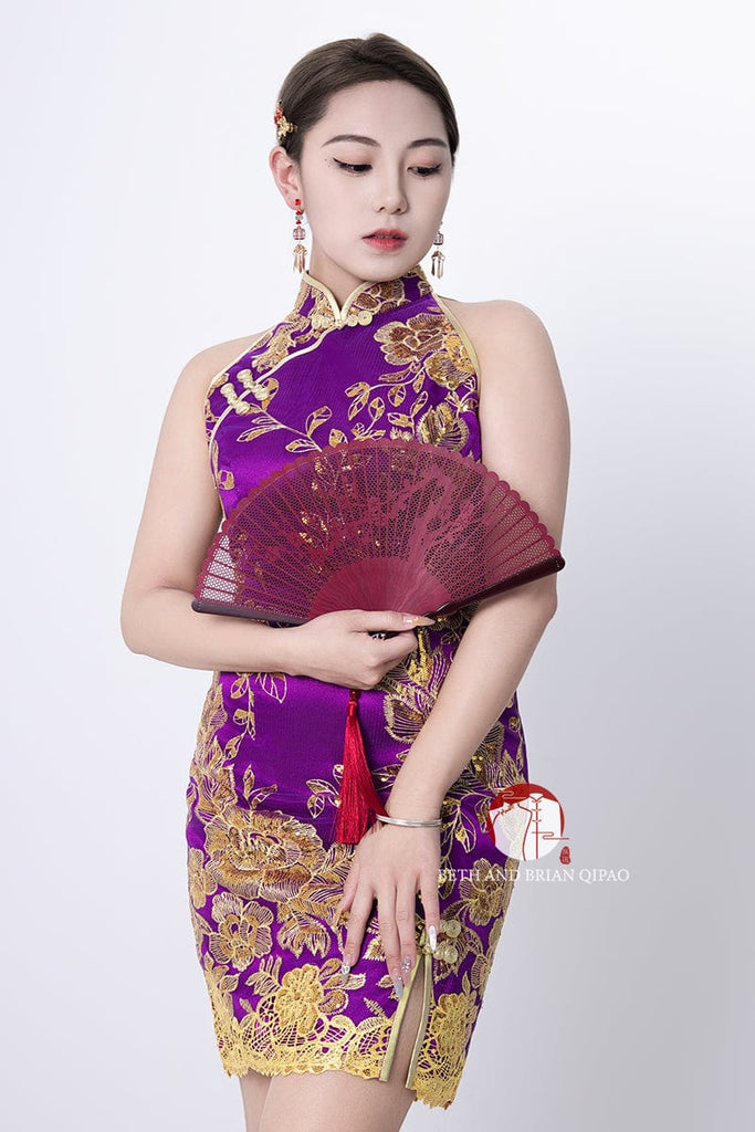 Beth and Brian Qipao-Exclusivedesigner short Qipao