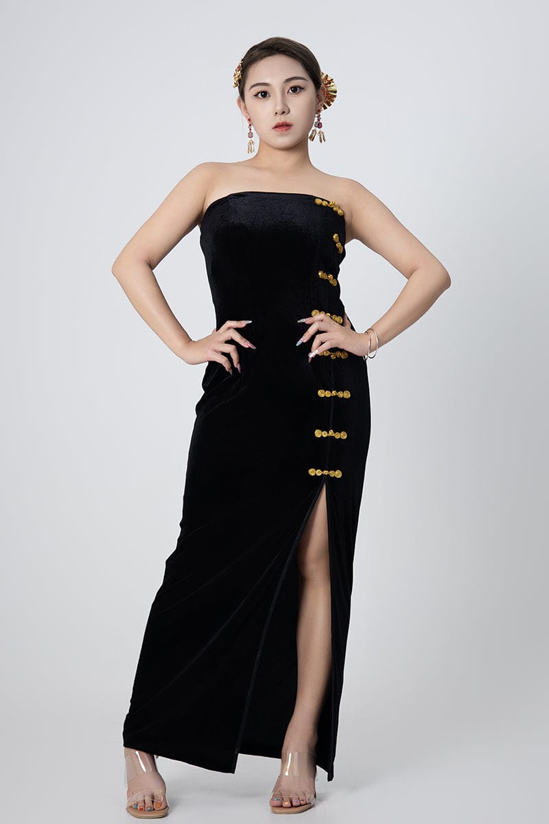 Beth and Brian Qipao - SD long Qipao