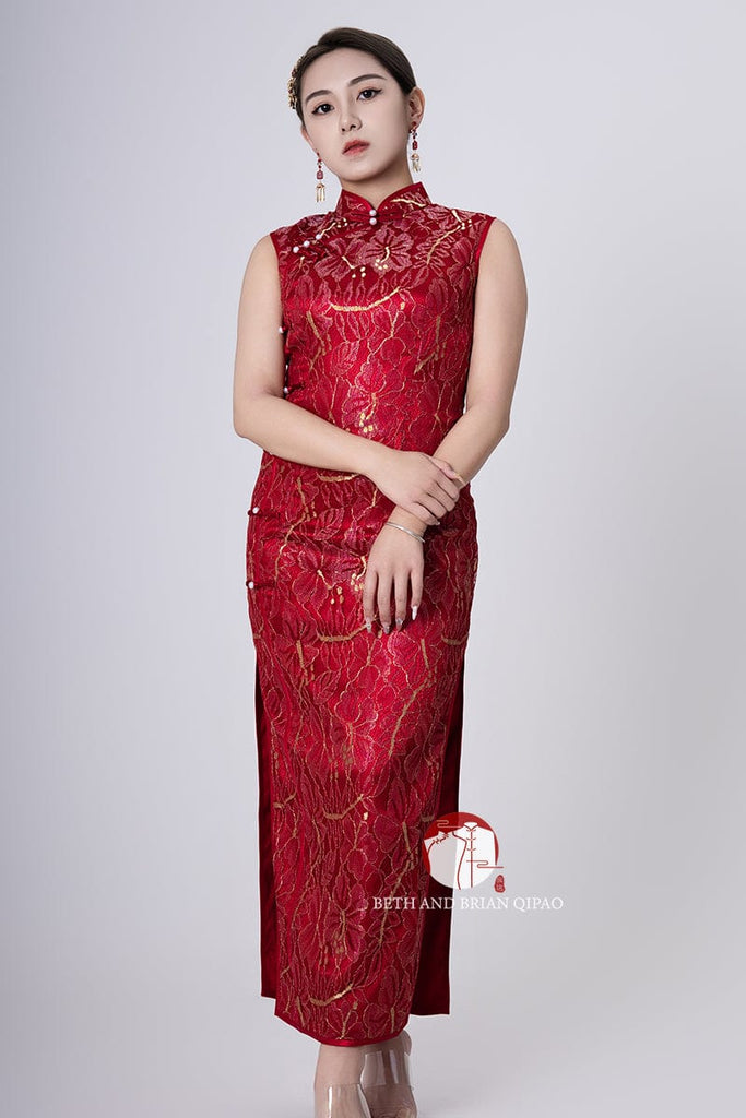 Beth and Brian Qipao - SD long Qipao