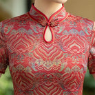 Beth and Brian Qipao-SYK Classic style, midi plus size Cheongsam for mothers