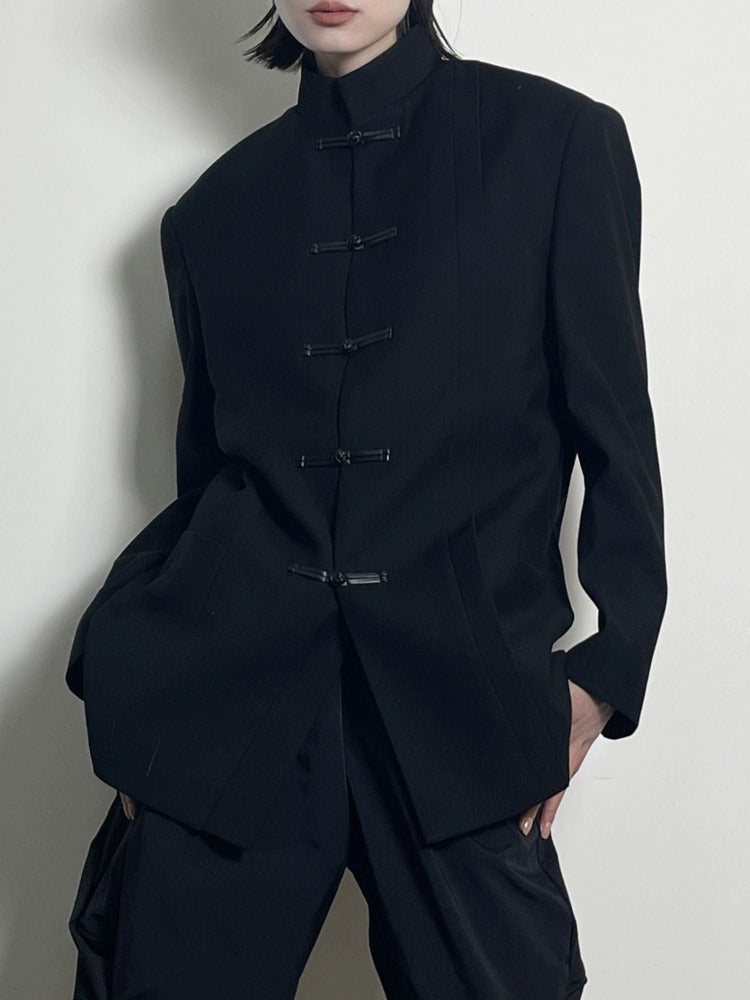 Beth and Brian Qipao-ESS Young Men's Chinese tunic Suit, Chinese style tang suit