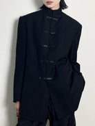 Beth and Brian Qipao-ESS Young Men's Chinese tunic Suit, Chinese style tang suit