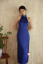 Beth and Brian Qipao - SD Exclusive designer collection, halter mermaid Qipao
