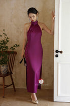 Beth and Brian Qipao - SD Exclusive designer collection, halter mermaid Qipao