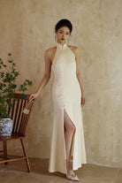 Beth and Brian Qipao - SD Exclusive designer collection, halter mermaid Cheongsam