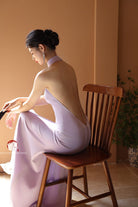 Beth and Brian Qipao - SD Exclusive designer collection, halter mermaid Cheongsam