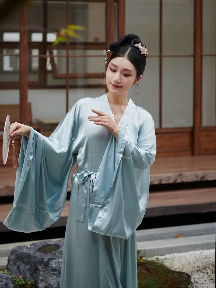 Beth and Brian Qipao-JL Plain pattern, Chinese wedding Robe