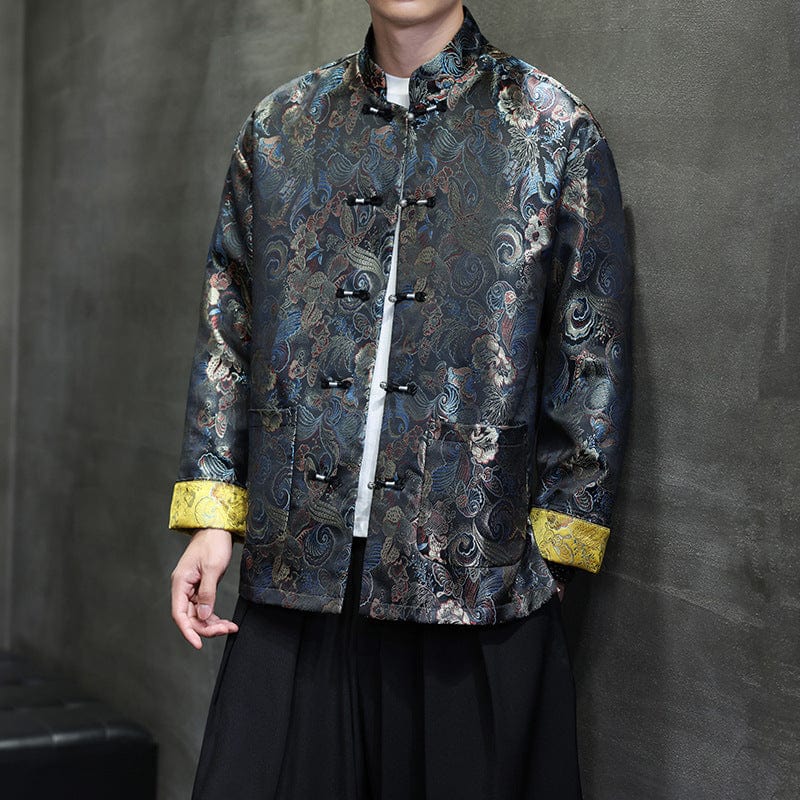 Beth and Brian Qipao-TS Jacquard Chinese Tang Suit Jacket