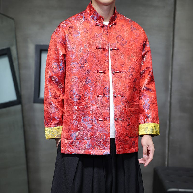 Beth and Brian Qipao-TS Jacquard Chinese Tang Suit Jacket
