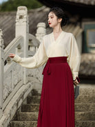 Beth and Brian Qipao-ARS New Chinese style ( 新中式 ), long Mamian qun set 馬面裙套裝