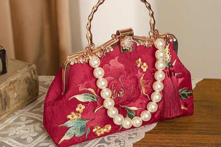 Beth and Brian Qipao-CY Wedding Chinese Style Qipao bag